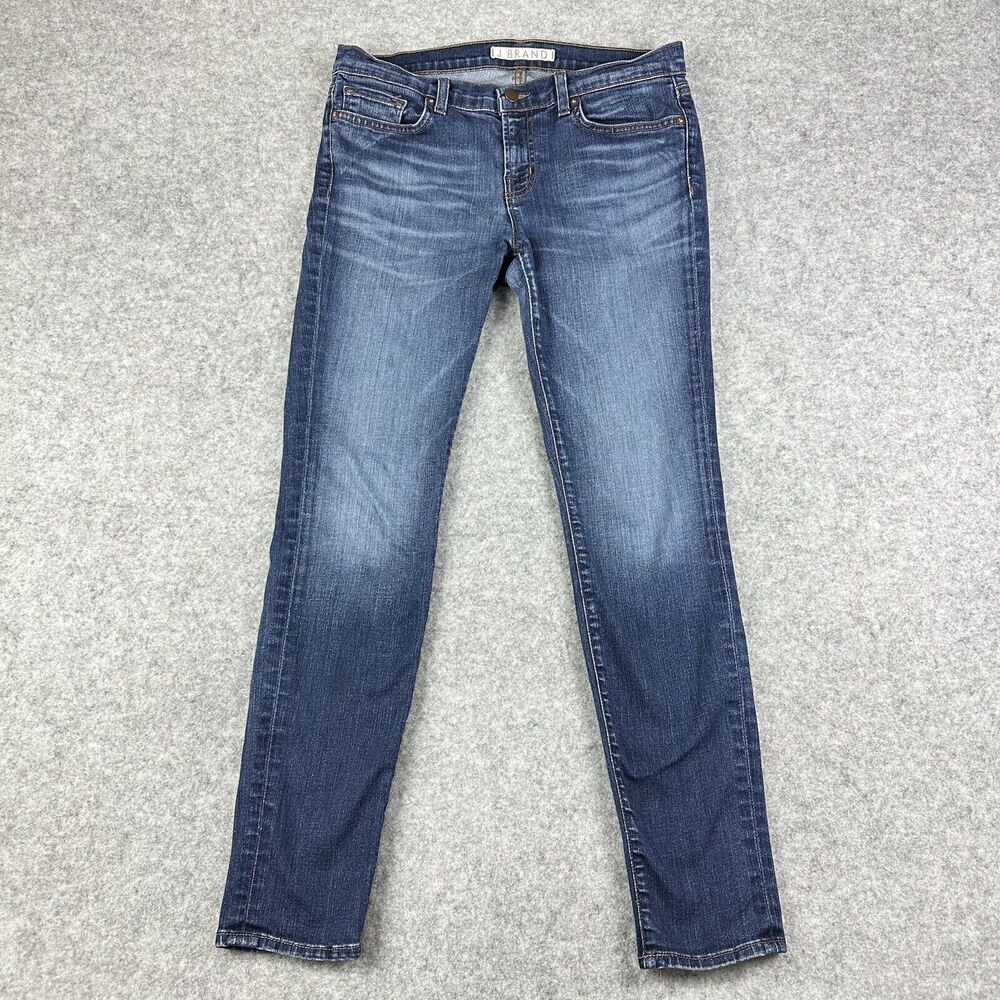 J Brand Jeans Womens 30 Blue Medium Air Wash The Skinny Stretch Denim USA Made